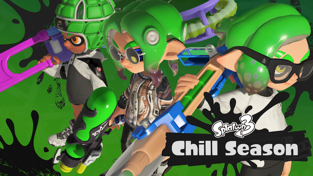 Splatoon 3 Bundles Up and Breaks Down Chill Season 2022 Content