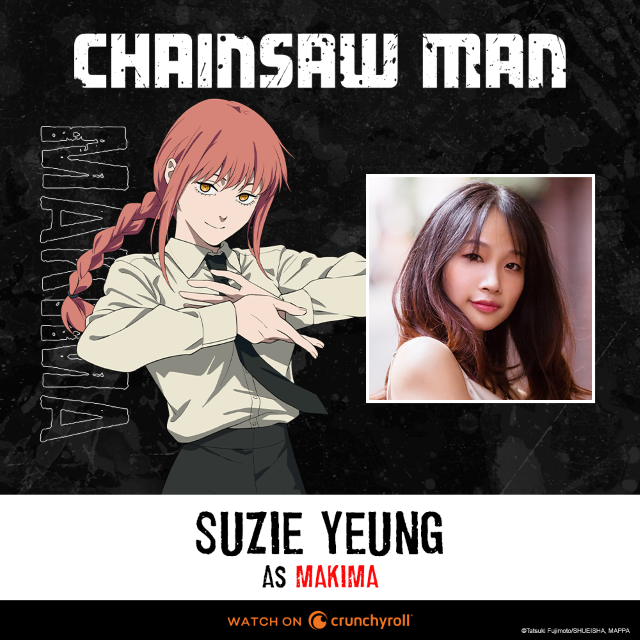 Suzie Yeung as Makima in Chainsaw Man