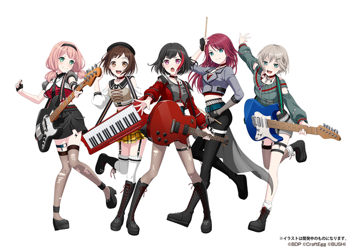 BanG Dream! Girls Band Party JP Adds 3D Live Mode, Collab 3D