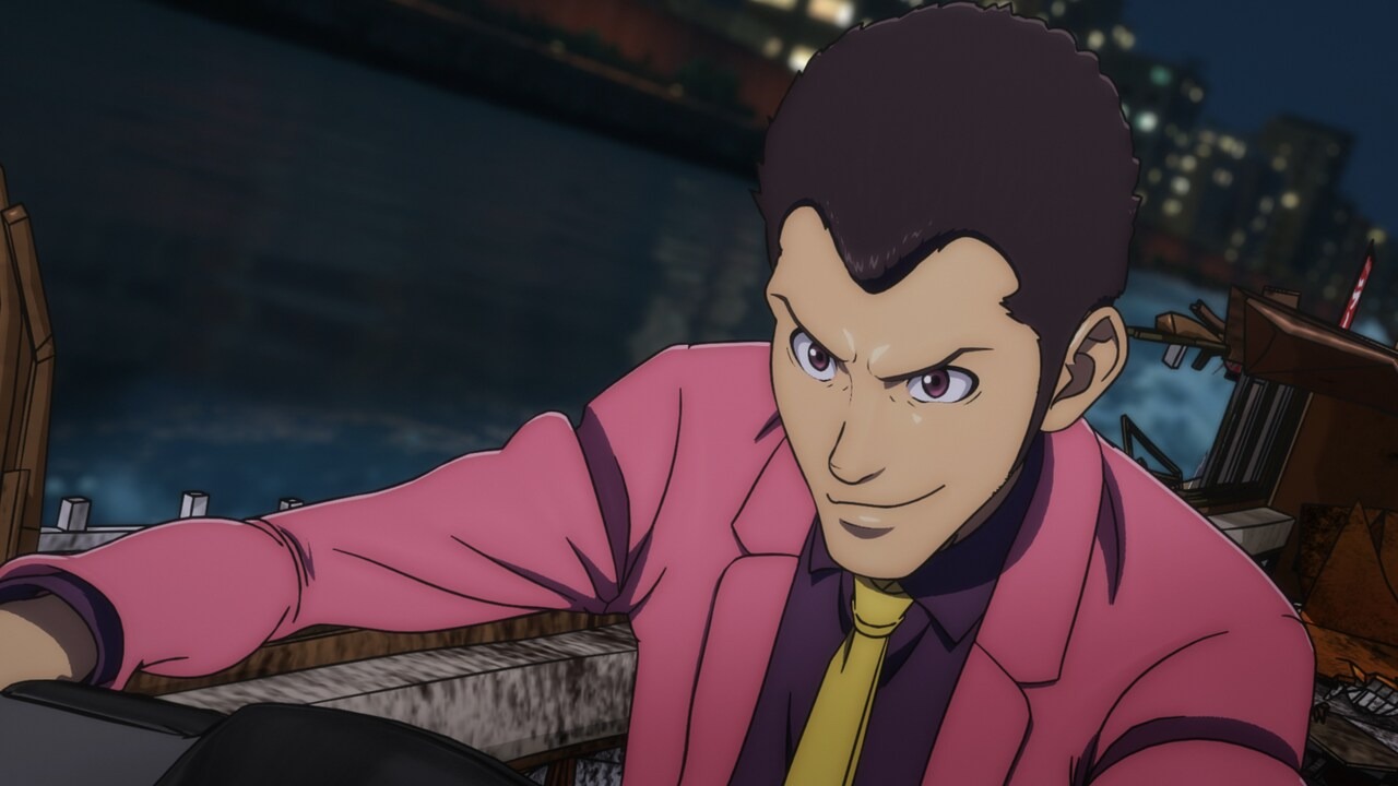 lupin iii the first coloring page online