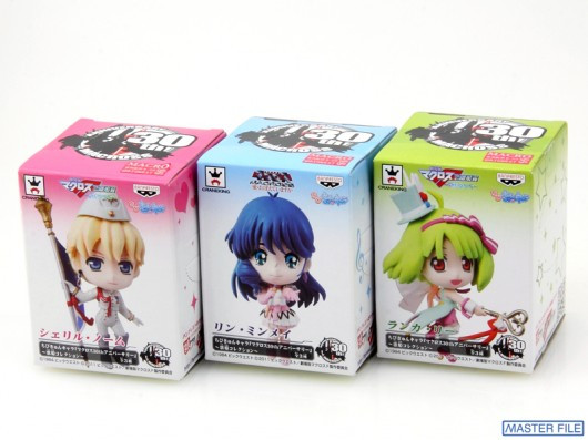 Crunchyroll - Banpresto Releases Macross Heroines Chibi Kyun-Chara Figures