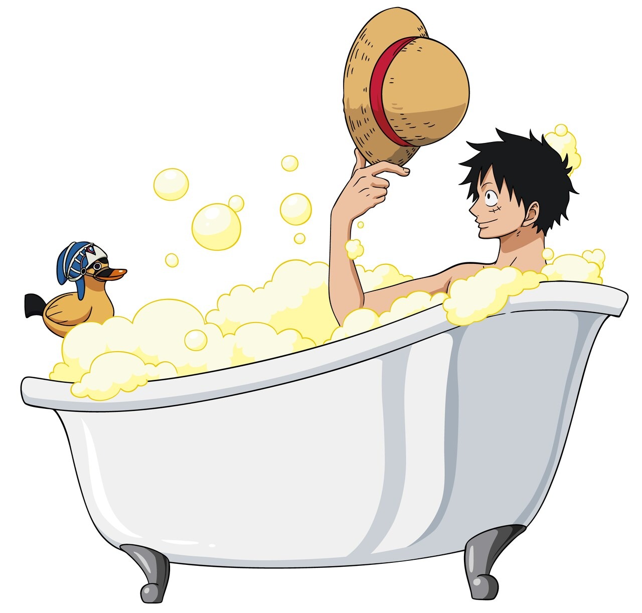 One Piece bath bombs