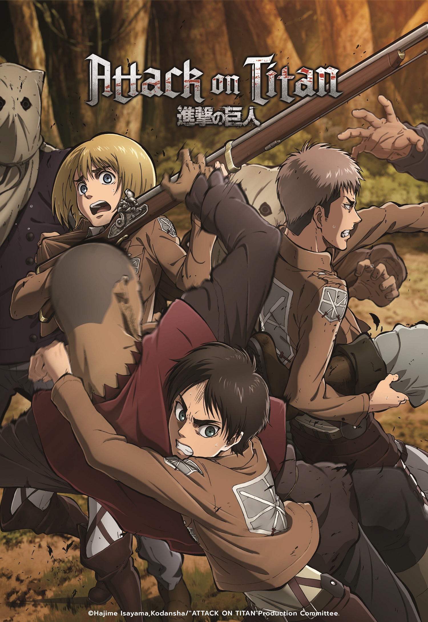 Attack on Titan divulga novas artes de Levi e Mikasa