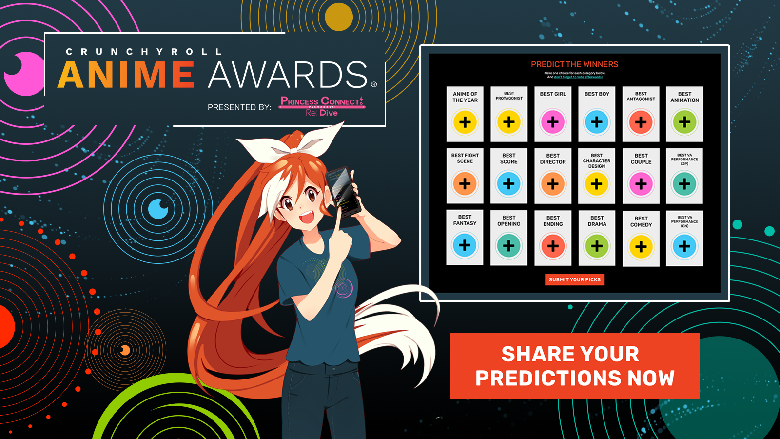 Crunchyroll  Meet the Nominees of the 2023 Anime Awards  Crunchyroll News