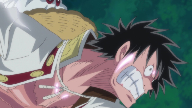 One Piece Whole Cake Island 7 878 Episode 798 An Enemy Worth 800 Million Luffy Vs Thousand Armed Cracker Watch On Crunchyroll