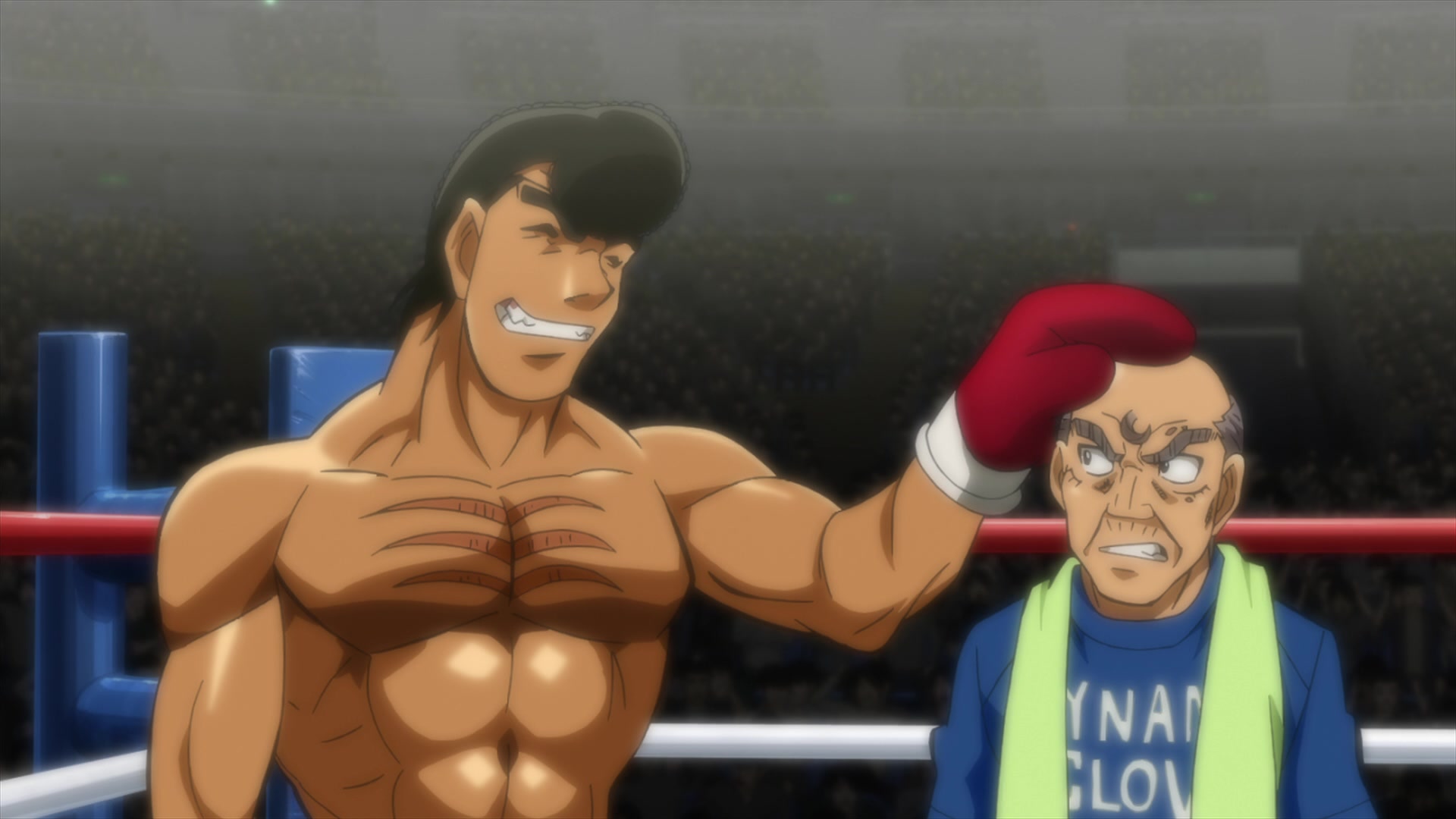 Hajime No Ippo The Fighting Rising Episode 19 Hawk Vs Eagle Watch On Crunchyroll