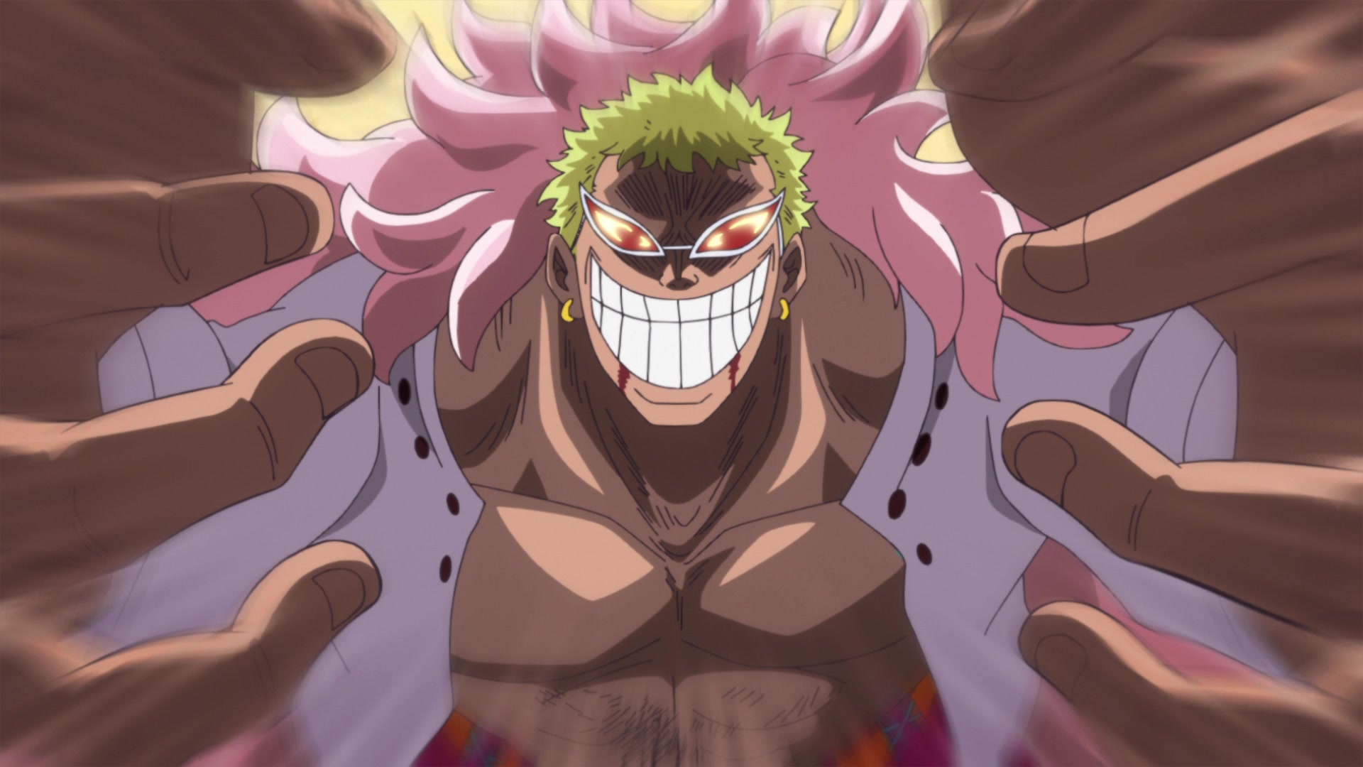 One Piece Dressrosa 700 746 Episode 700 The Ultimate Power The Secret Of The Op Op Fruit Watch On Crunchyroll