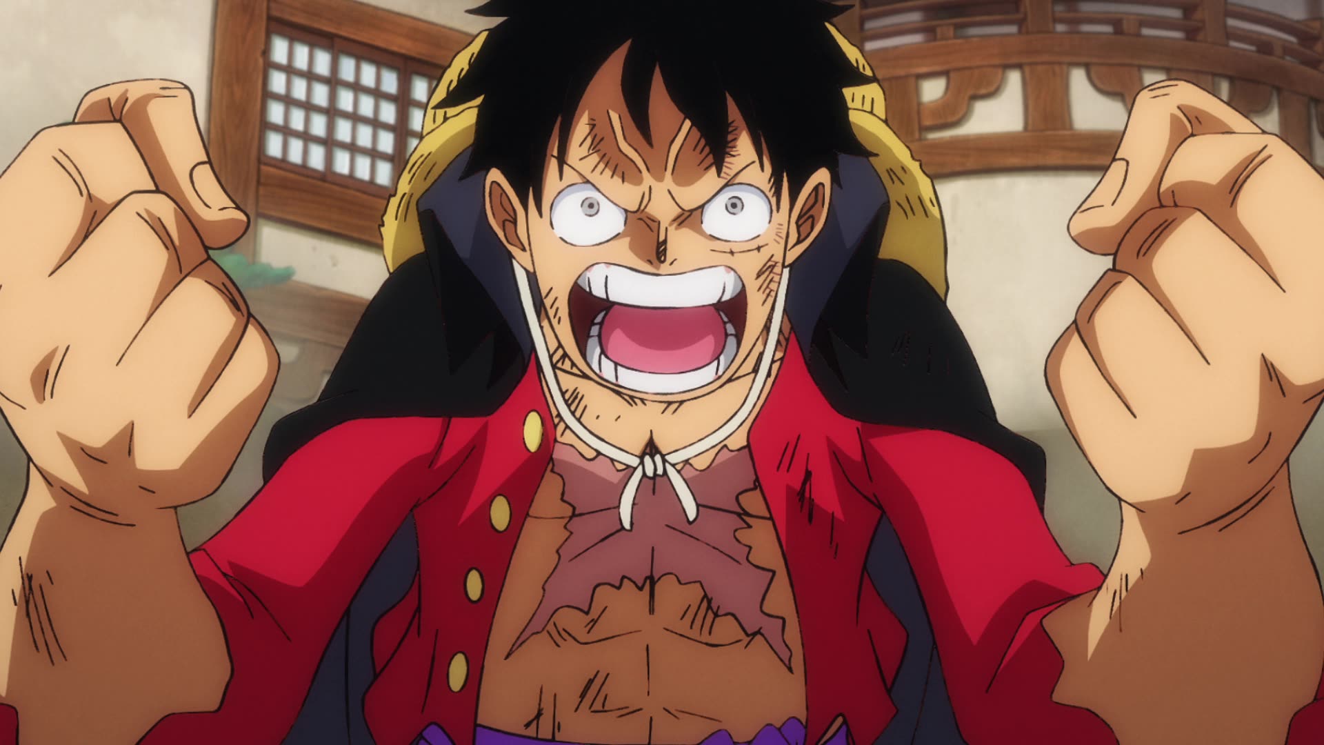 One Piece Wano Kuni 2 Current Episode 997 The Battle Under The Moon The Berserker Sulong The Moon Lion Watch On Crunchyroll