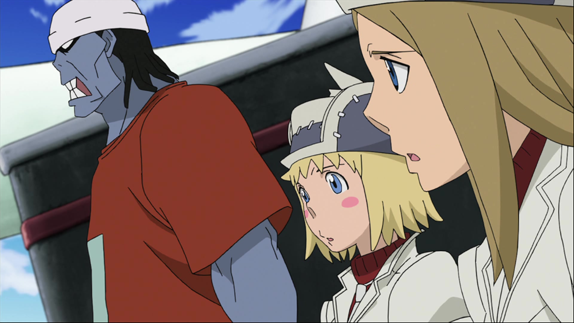 Soul Eater English Dub Episode 38 Asura S Temptation The Big Man S Uncontrollable Irritation Watch On Crunchyroll