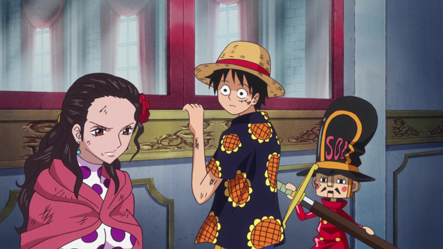 One Piece: Dressrosa (630-699) Dragon Claw Strikes! Lucy's Intimidating  Attack! - Watch on Crunchyroll
