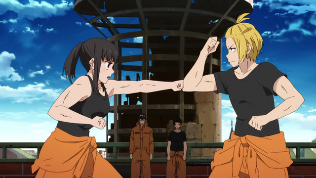 Shinra usa a corna【FIRE FORCE】EP 5 [DUBLADO] #cortesanimes