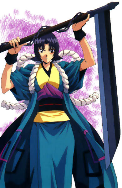Honjou Kamatari from Rurouni Kenshin. 