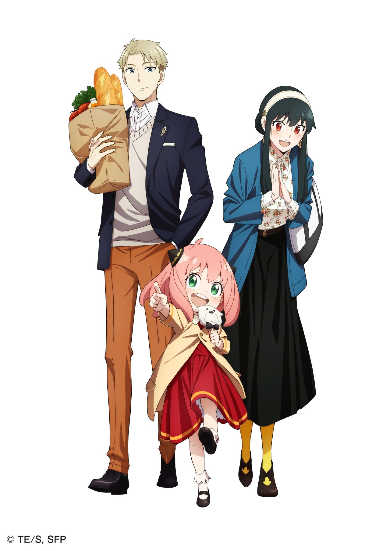 Crunchyroll - SPY x FAMILY Anime Get Two New Adorable Illustrations for  Harajuku Pop-Up Shop