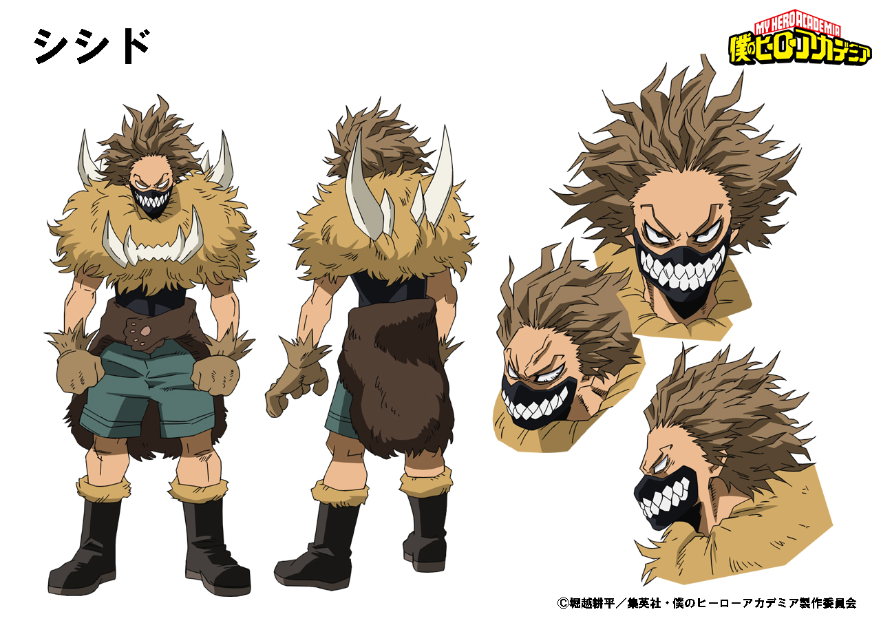 My Hero Academia Season 5 OVAs Shishido character design