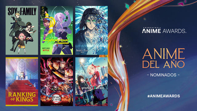 Crunchyroll - Estos son los nominados a los Anime Awards 2023