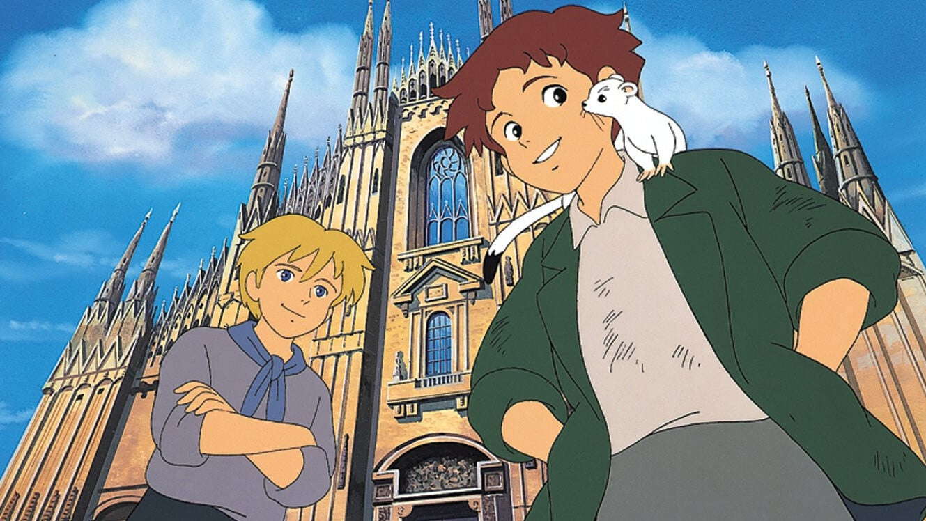 Romeo und Alfredo im Original-Anime von Romeo's Blue Skies