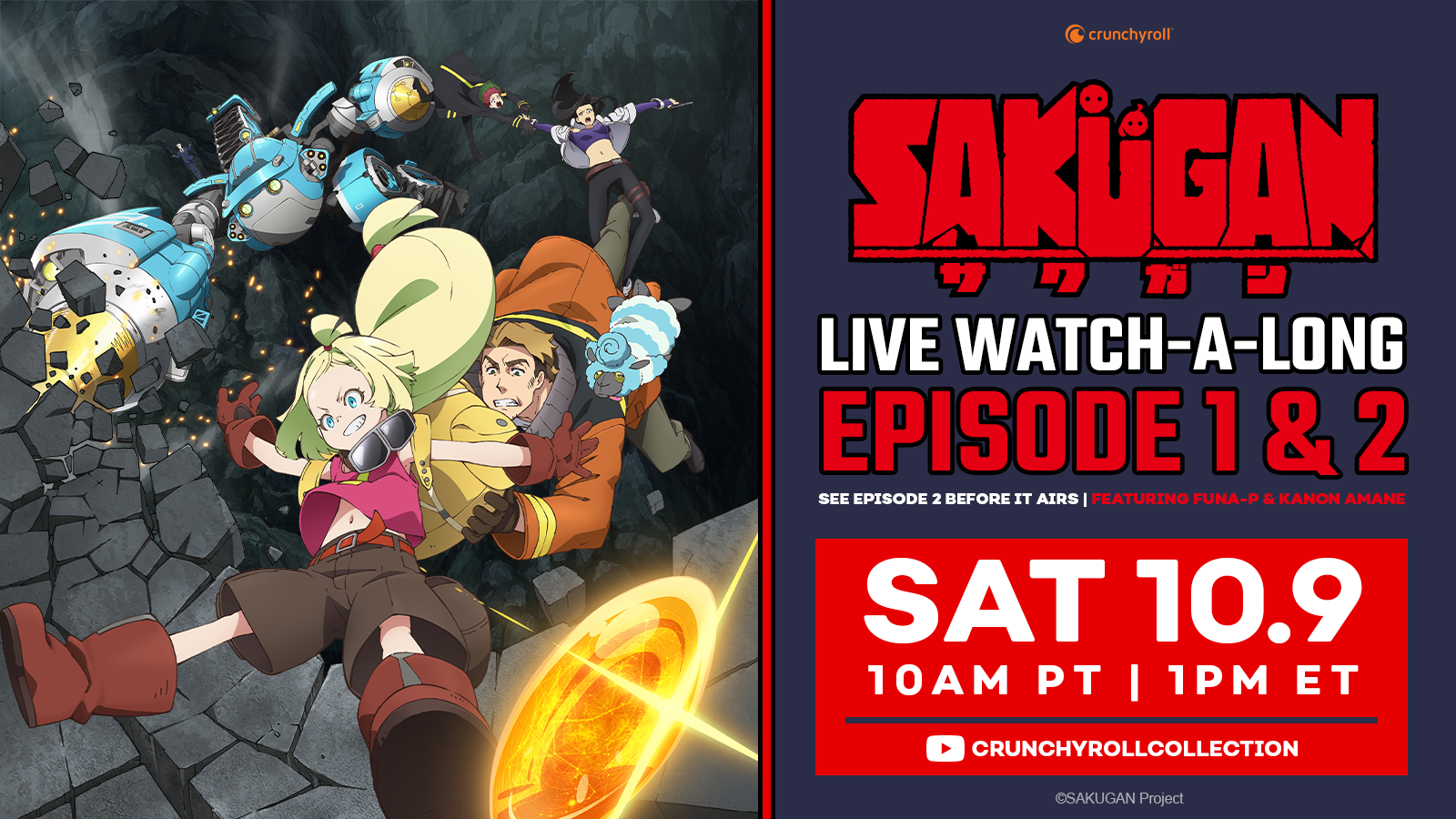 Join SAKUGAN Episode 1 & 2 Watch-Along on YouTube This Saturday! thumbnail
