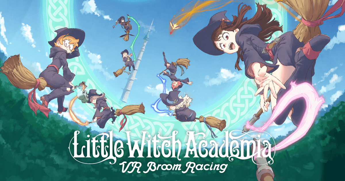 Little Witch Academia: VR-Besenrennen