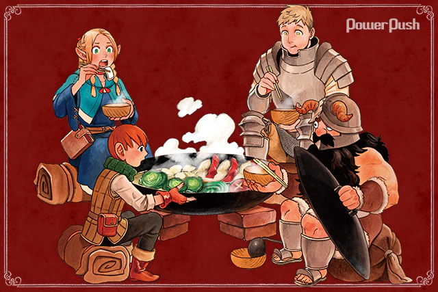 Crunchyroll Studio Trigger Dig Into Delicious In Dungeon For Anime Adaptation