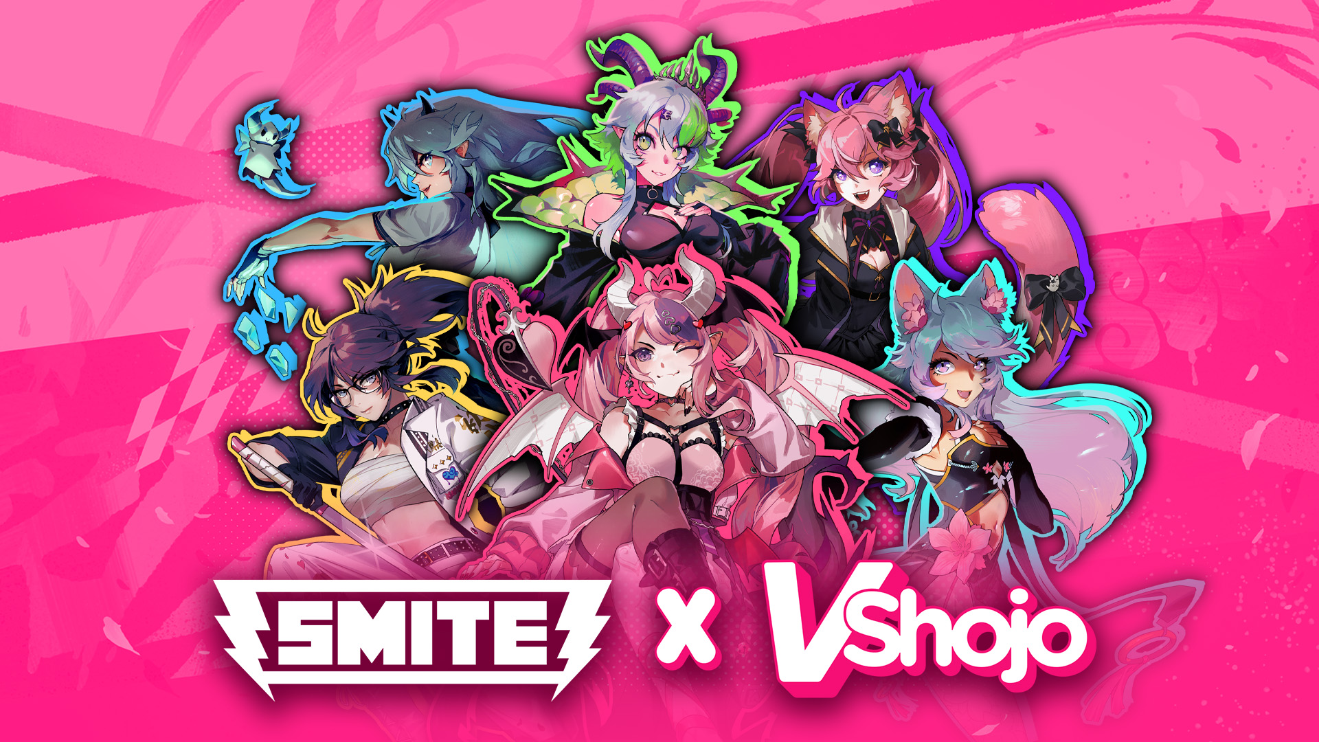 VShojo Stars Take Over SMITE Free-to-Play Game in Collaboration