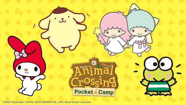 Crunchyroll - Animal Crossing: Pocket Camp Adds Limited Sanrio Character  Items