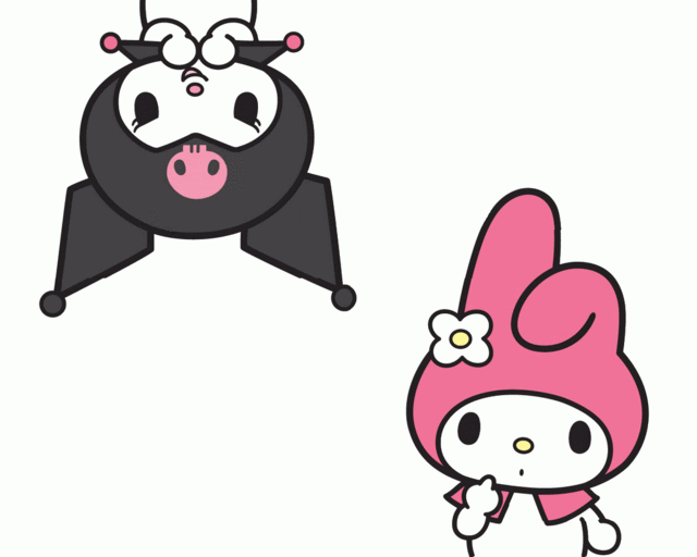 my melody and kuromi