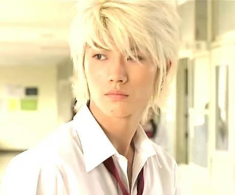 Asian guy blonde hair