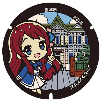 ZOMBIE LAND SAGA REVENGE manhole covers