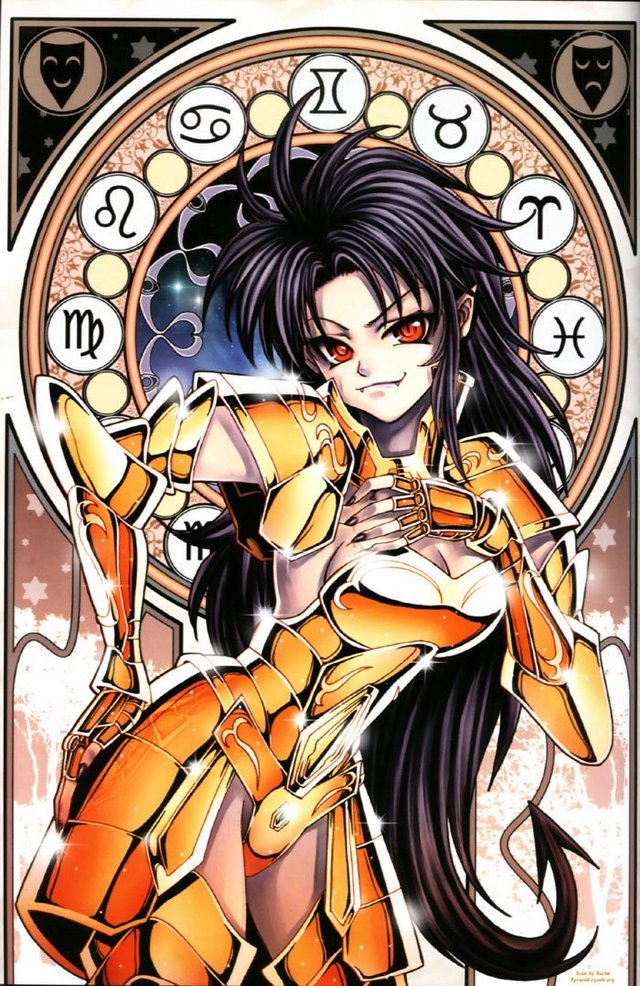 saint seiya female saint