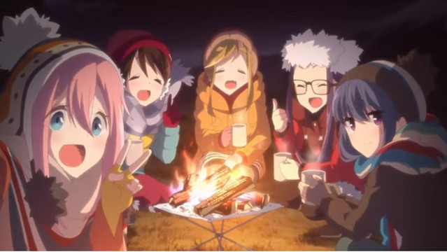 Crunchyroll - Check Out Laid-Back Camp Girls' Activity Record with ...