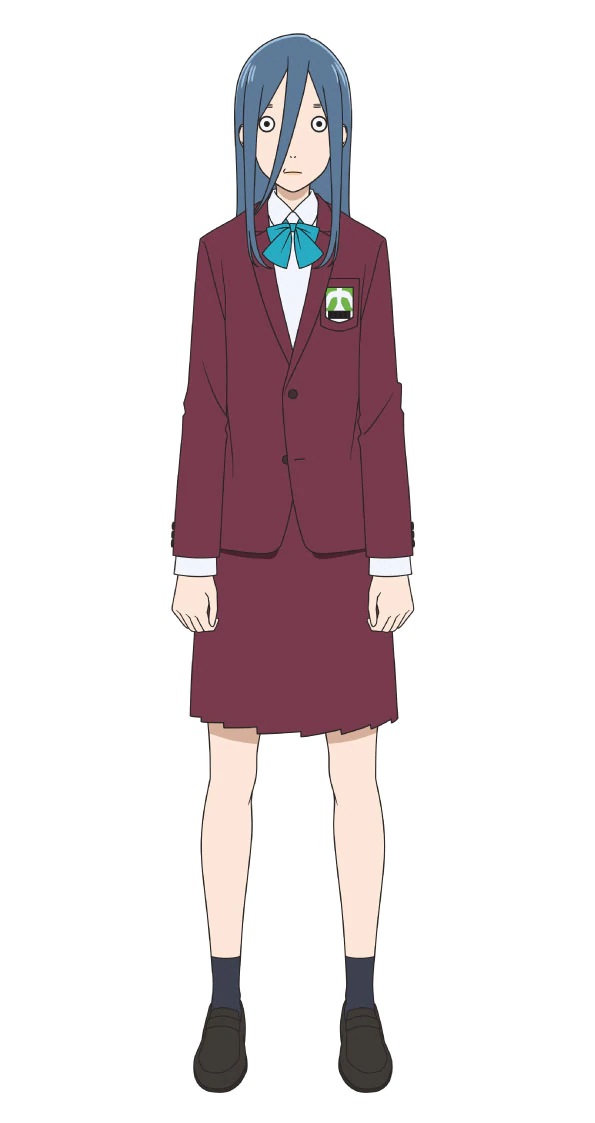 Eine Charaktereinstellung von Alice Adatara, einem Mitglied des Mädchenfußballclubs der Urawa Kuninari High School.