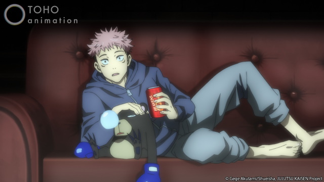 Yuji in JUJUTSU KAISEN