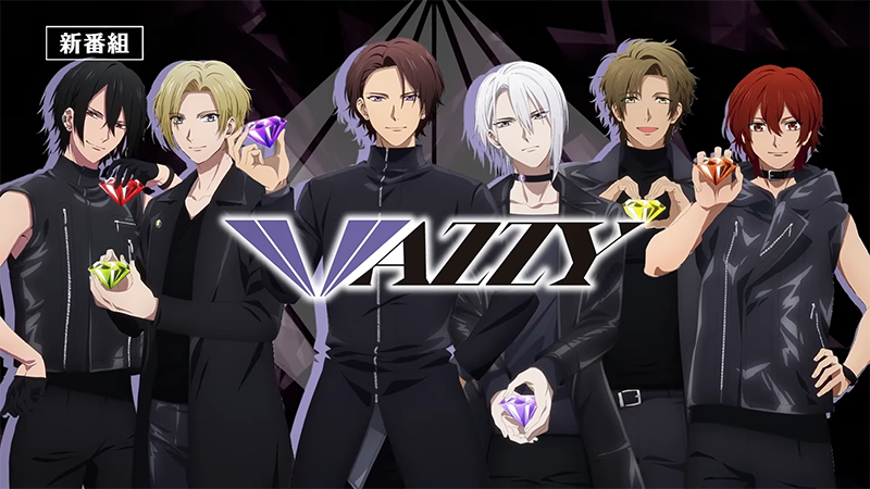 The boys of VAZZY, from VAZZROCK THE ANIMATION