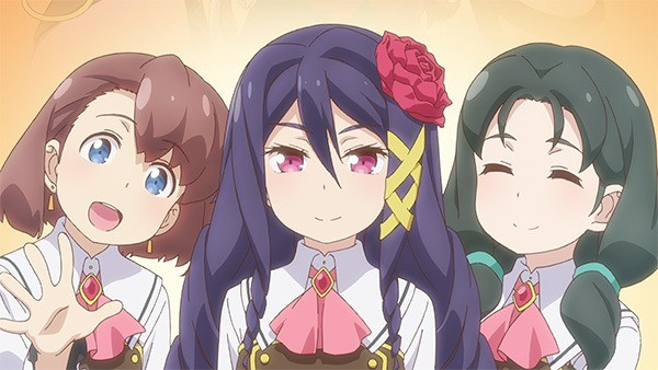 Monika, Marcela, and Aureana are a group of young ladies who befriend the protagonist in the Didn't I Say to Make My Abilities Average in the Next Life?! TV Anime.