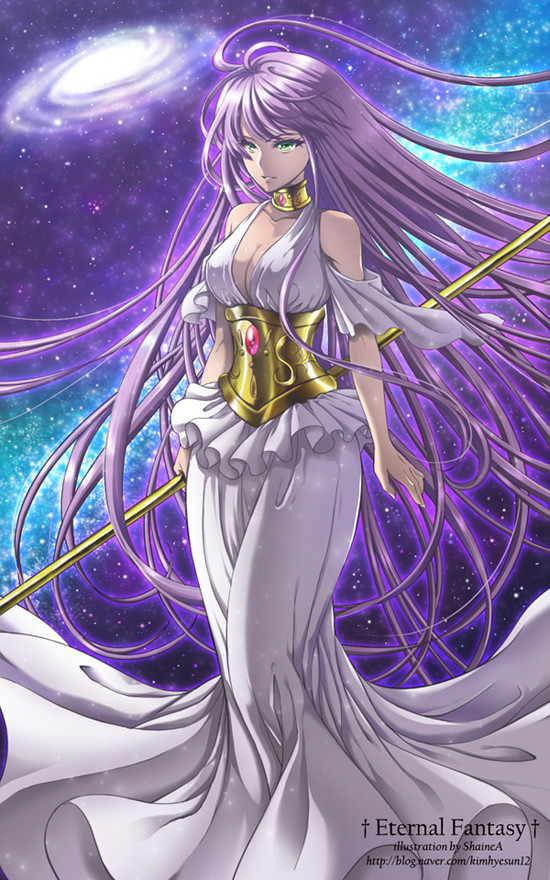 saint seiya lost canvas athena