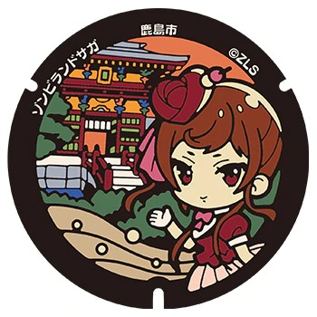 ZOMBIE LAND SAGA REVENGE manhole covers