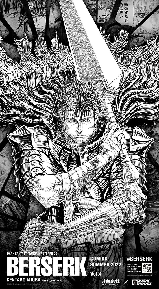 Berserk Volume 41 Gets Release Date, Collects Creator's Final Chapters