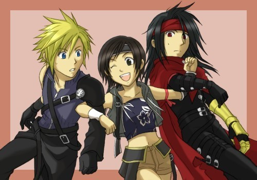 Its really difficult to choose a favorite from my FF7 team: Cloud, Yuffie, ...