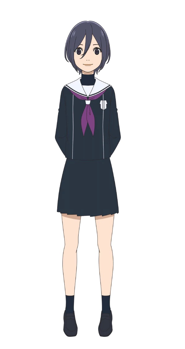 Un personaje visual de Haruna Itou, miembro del club de fútbol de la escuela secundaria del próximo anime de televisión Farewell, My Dear Cramer.