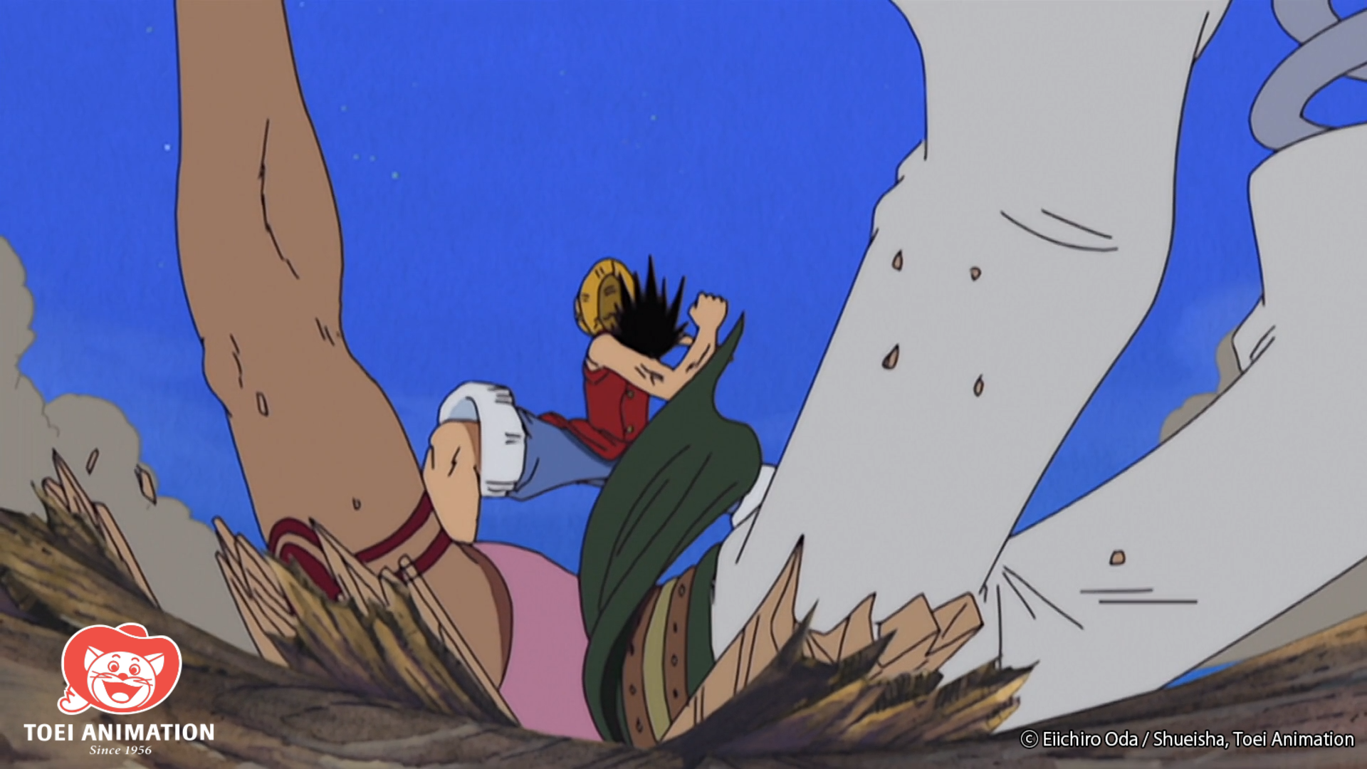 One Piece, Luffy Punches Bellamy