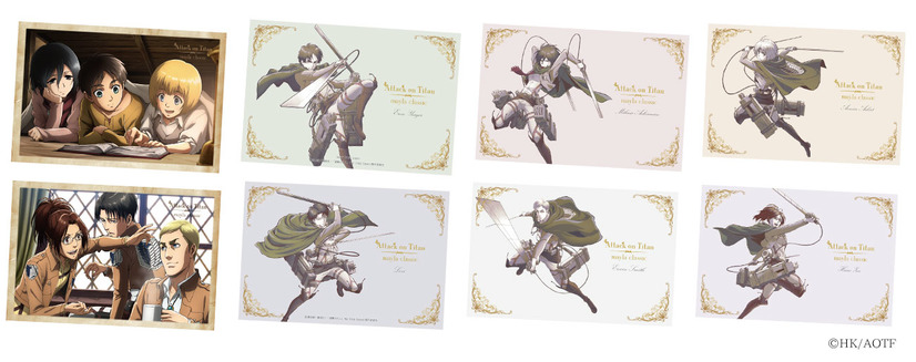 Attack on Titan x mayla classic postcards