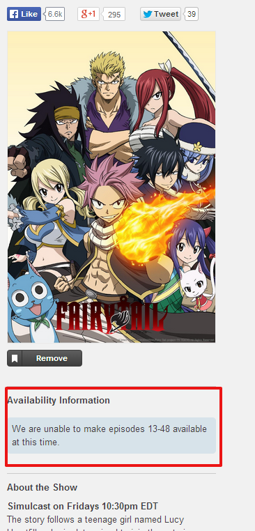 Fairy Tail Episode List