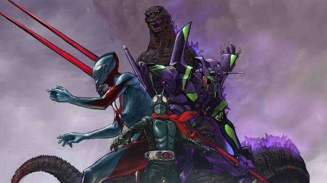 #SD Shin Kamen Rider Rumble DLC bittet Godzilla, EVA Unit-01 und Ultraman um Hilfe