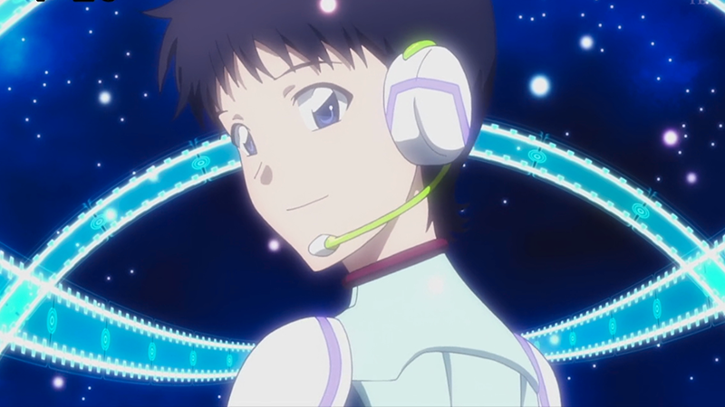 Shinji Ikari in Evangelion