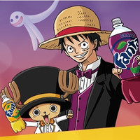 coca cola x one piece