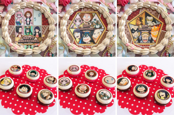 My Hero Academia Cakes and Macarons