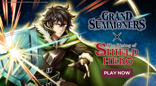 Crunchyroll - Grand Summoners x The Rising of the Shield Hero Crossover ...