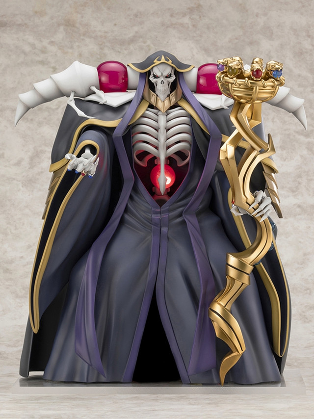 Crunchyroll F Nex S Overlord Ainz Ooal Gown Figure Recreates His Dignified Presence
