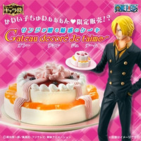 Crunchyroll One Piece Decorated Cake With Sanji Figure Offered In Japan