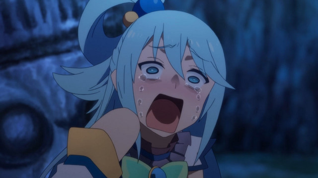 Todas Las Caras Estúpidas De Aqua En Konosuba Animecl 9955